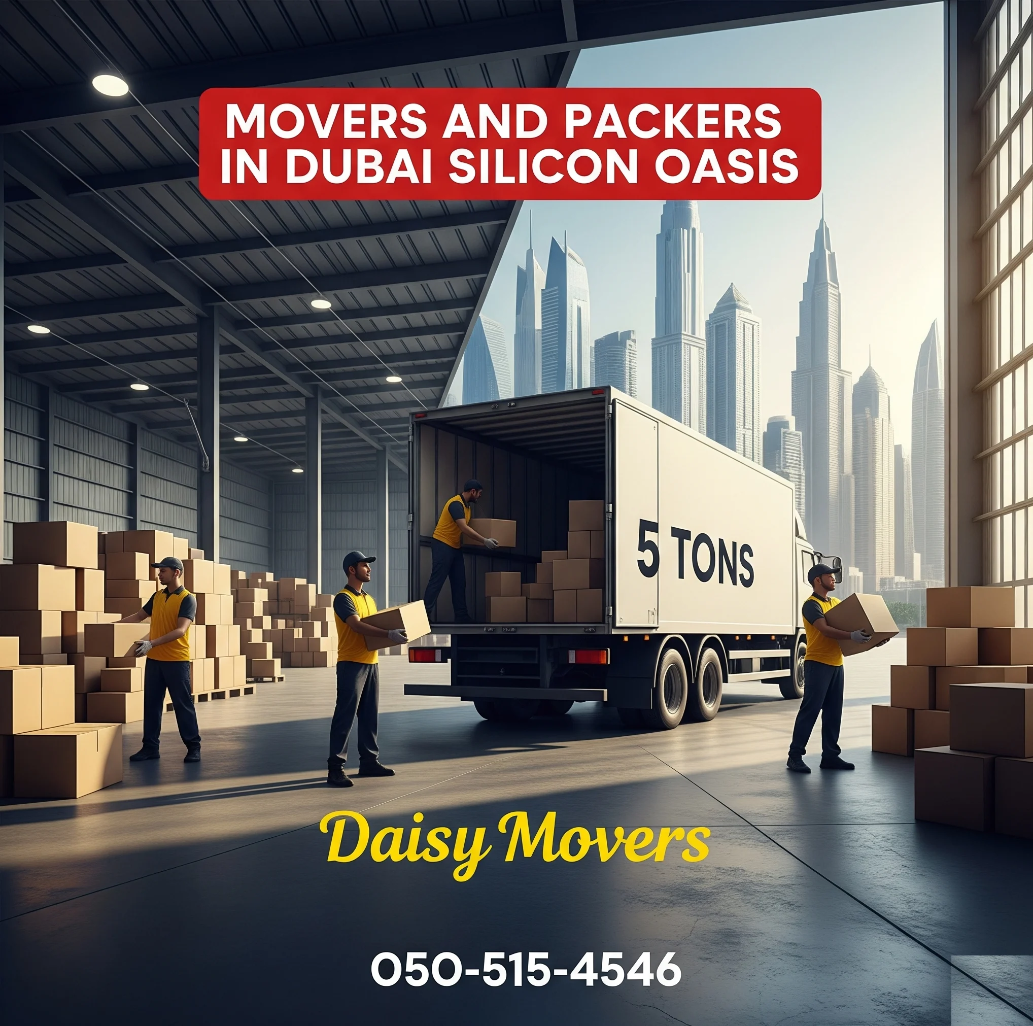 Movers and Packers in Dubai Silicon Oasisc