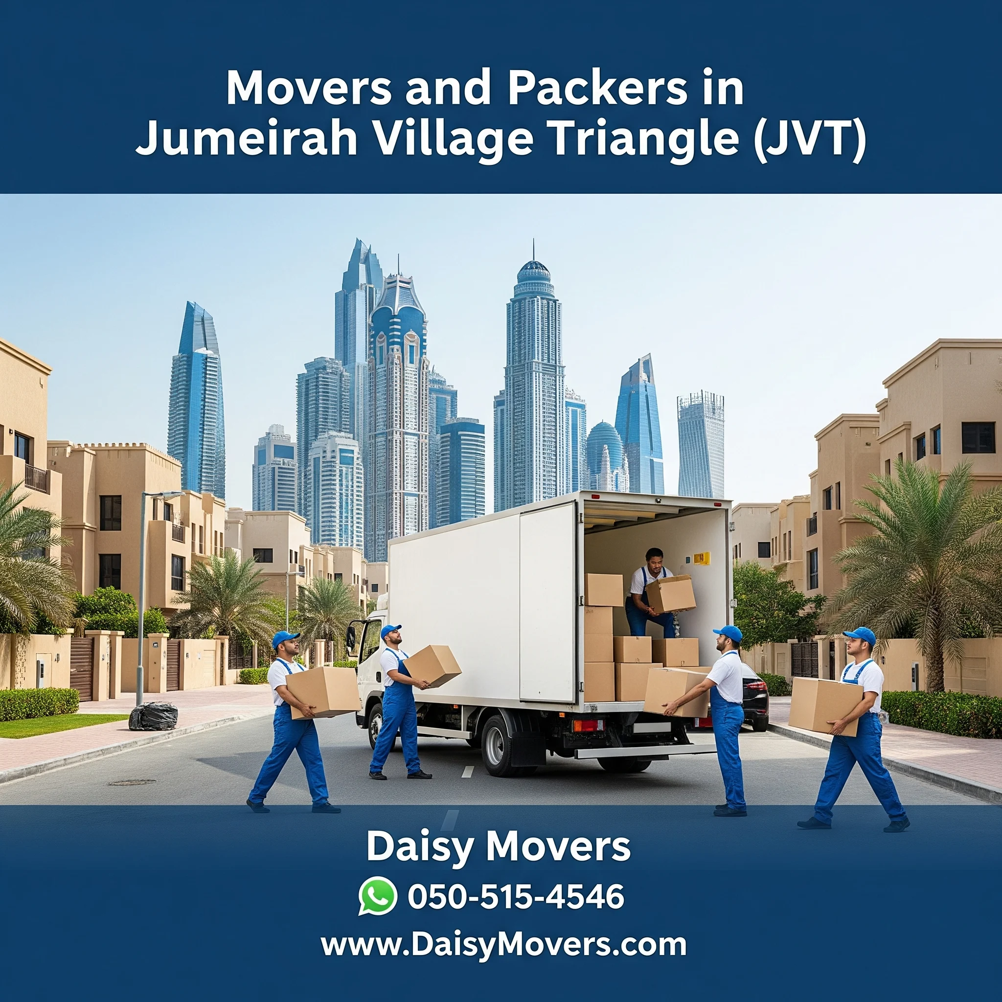 Movers and Packers in Jumeirah Village Triangle (JVT)