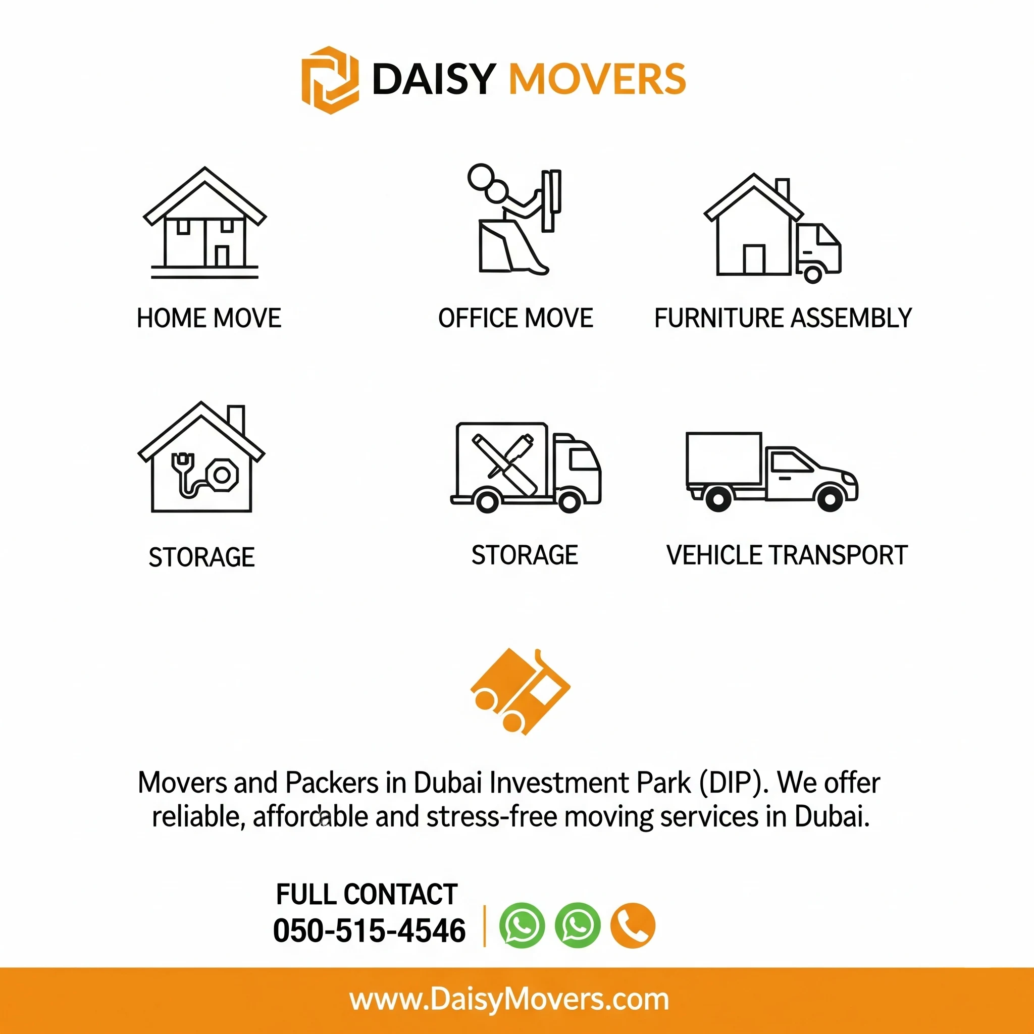 Movers and Packers in Dubai Investment Park (DIP)